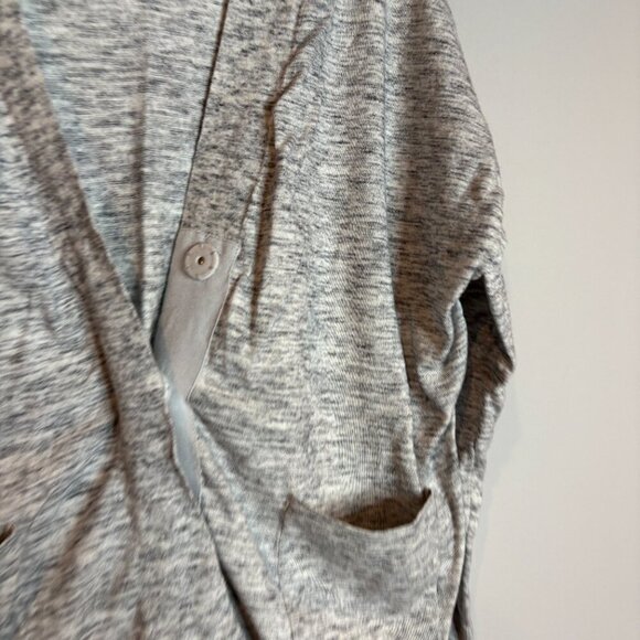 CAbi Women's Marble Cardigan Sweater Gray Style 5286 - Picture 3 of 6